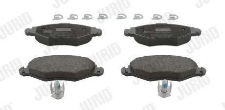 JURID PEUGEOT Гальмівні колодки передн. 206 98- Jurid 573051J
