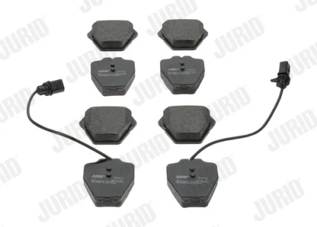 Колодки гальмівні дискові Jurid 573064J