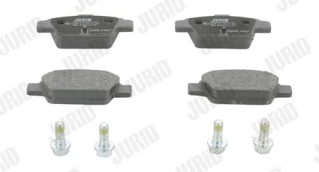 JURID FIAT гальмівні колодки задні STILO, BRAVO 1.2 16V-2.4 20V 01- Jurid 573105J