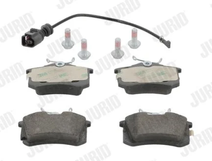 JURID VW гальмівні колодки задн.Audi,Seat,Skoda Fabia,Polo 01- Jurid 573112J