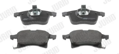 Гальмівні колодки пер. Opel Astra F/G/H/Zafira A/B 94- (ATE) Jurid 573153J