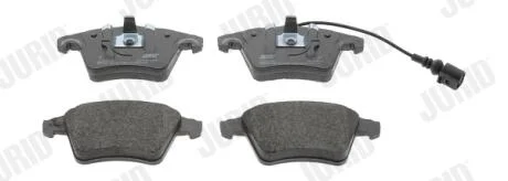 JURID VW гальмівні колодки передн.T5 1.9/2.5TDI 03- (з датчик.) Jurid 573159J