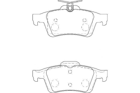 Колодки гальмівні дискові Jurid 573186D