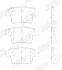 JURID FORD Тормозные колодки задн.Mondeo III 04-,Jaguar X-Type 04- Jurid 573218J (фото 2)