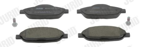 Гальмівні колодки, дискові Jurid 573241JC