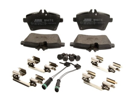 Гальмівні колодки, дискові Jurid 573265JC