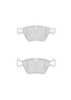 BMW гальмівні колодки передн.5 F10 518d-528i 11- Jurid 573364J