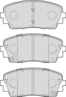 KIA гальмівні колодки передн.Picanto 11- Jurid 573420J