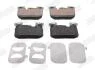 Гальмівні колодки пер. BMW 1 (F20)/3 (F30/F31/F80) 11-19 (Brembo) Jurid 573602J (фото 1)