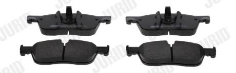 LANDROVER К-т передн. гальм. колодок Discovery Sport 2,0-2,2 14-, Range Rover Evoque 2,0-2,2 11- Jurid 573694J