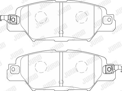 MAZDA гальмівні колодки задн.CX-5 11- Jurid 573858J