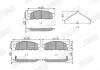 JURID MITSUBISHI Тормозные колодки передн.L200 05 - Jurid 573916J (фото 2)