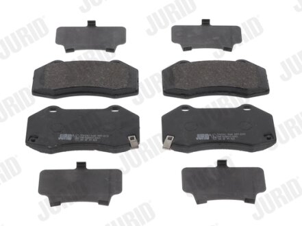 Колодки гальмівні дискові Jurid 574124J