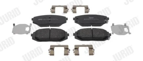 JURID HYUNDAI Колодки гальмівні передні TUCSON 1.6 CRDi Jurid 574203J
