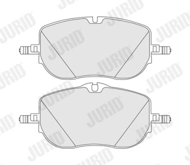 Колодки гальмівні дискові Jurid 574234J