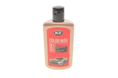 Поліроль для кузова з воском Color Max Red (250ml) (відтіняючий червоний) K2 K020RED