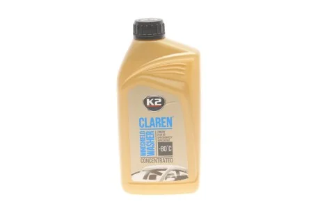 Омивач скла зима (1L) (-80°C) (Claren) (концентрат) K2 K611