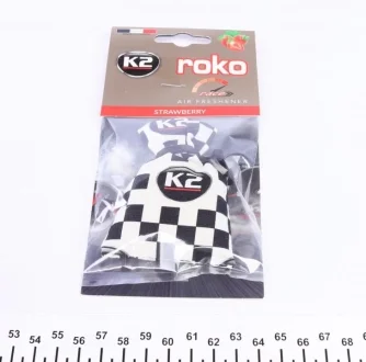 Освежитель воздуха салона Vinci Roko Race Strawberry (25g) K2 V820R