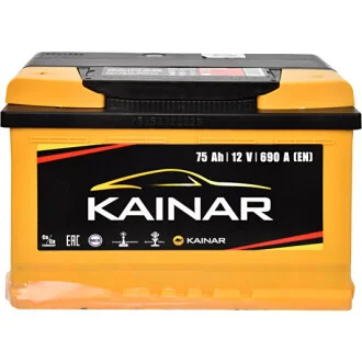 Аккумулятор 75Ah-12v KAINAR 075 261 1 120 ЖЧ