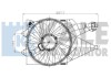 FIAT вентилятор радіатора Linea 1.3/1.6d 07- Kale 195820 (фото 1)