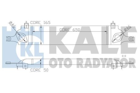 NISSAN інтеркулер Qashqai 1.5/2.0dCi 07- Kale 342350