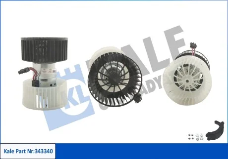 KALE BMW вентилятор радіатора 3 E46 98- Kale 343340