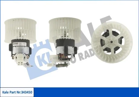 KALE OPEL Вентилятор салона Calibra A, Vectra A 88- Kale 343450