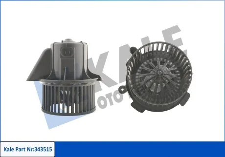 Электровентилятор отопителя Citroen C4 (04-), 307 (00-) МКПП/АКПП AC+ KALE OTO RADYATOR Kale 343515
