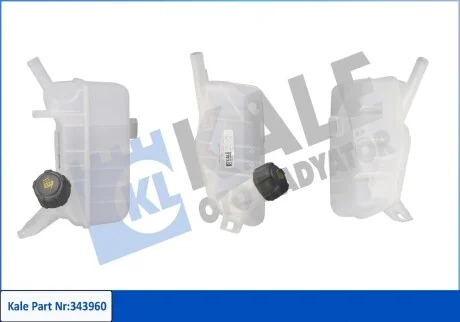 Бачок розширювальний Renault Grand Scenic II, Megane II, Scenic II KALE OTO RADYATOR Kale 343960