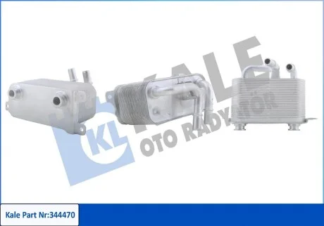 KALE BMW масляний радіатор 5 E60,7 E65 2.0/5.0 Kale 344470