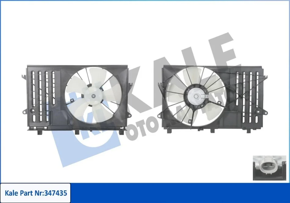 KALE TOYOTA Вентилятор радиатора Auris 1.4 D-4D 01- Kale 347435 (фото 1)