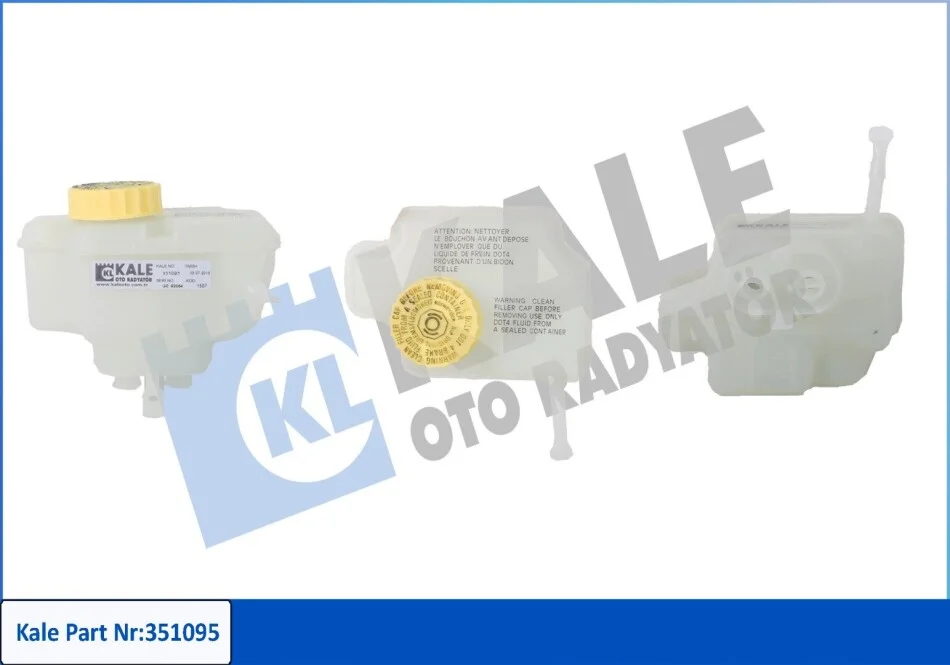 Бачок гальмівної рідини Audi A3, Seat Altea, Altea Xl, Leon, Toleda III KALE OTO RADYATOR Kale 351095 (фото 1)