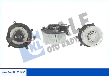 Електровентилятор обігрівача MB E-Class W211 (02-) OTO RADYATOR Kale 351430