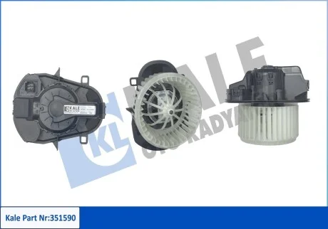 KALE VW Вентилятор салону (компресор) TOUAREG 10-, PORSCHE Kale 351590