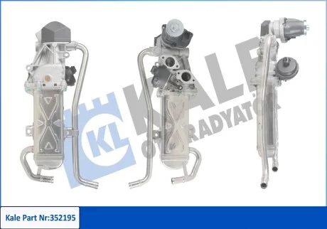 KALE VW клапан EGR Audi A1/3,Skoda Fabia II,Roomster,Polo 1.2/1.6TDI 09- Kale 352195