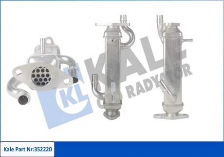 KALE FIAT Радиатор EGR Ducato 2.3d 06- Kale 352220