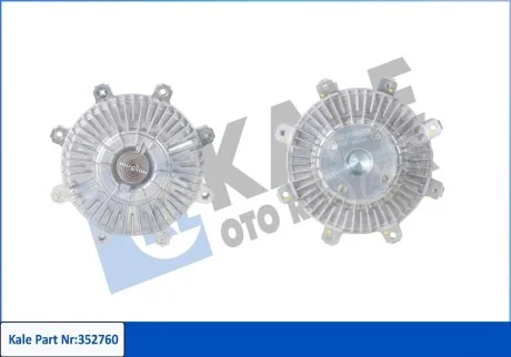 KALE HYUNDAI віскомуфта вентилятора радіатора Galloper,H-1/Starex/100 2.5D/TD 93- Kale 352760