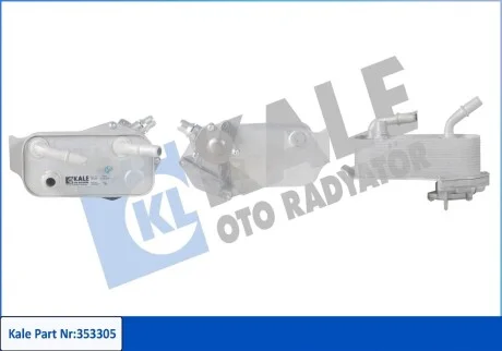 KALE BMW Масляный радиатор 1 E81/87,3 E90,X1 E84 Kale 353305
