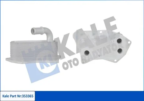 KALE OPEL Масляный радіатор Astra H,J, Meriva, Zafira Kale 353365