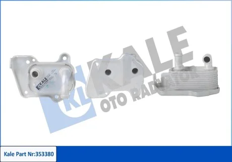 KALE OPEL Оливний радіатор Astra H 1.7CDTI 04- Kale 353380