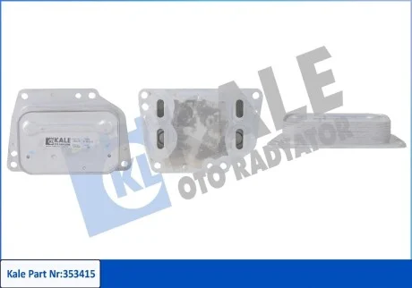 Радиатор масляный Citroen Nemo, Fiat 500L KALE OTO RADYATOR Kale 353415