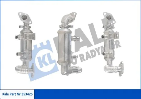 Радіатор EGR Ford C-Max, Mondeo IV, S-Max, Transit Connect KALE OTO RADYATOR Kale 353425