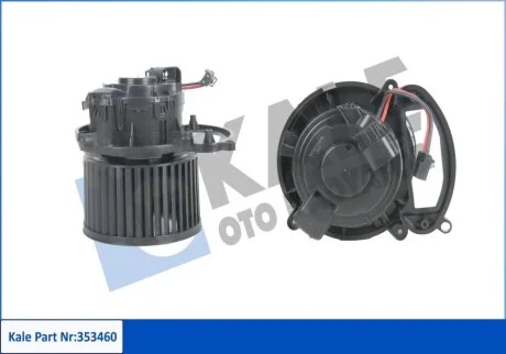 Электровентилятор отопителя Renault Megane IV (16-) с задним кондиционером (3534 Kale 353460