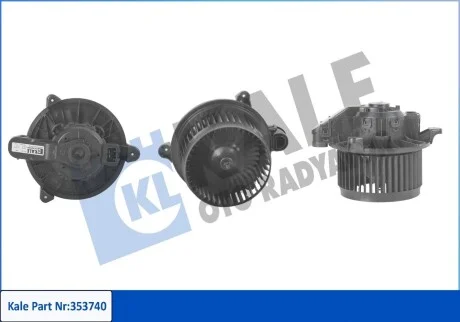 Электровентилятор отопителя Ford Transit Courier (14-), EcoSport (13-) Kale 353740