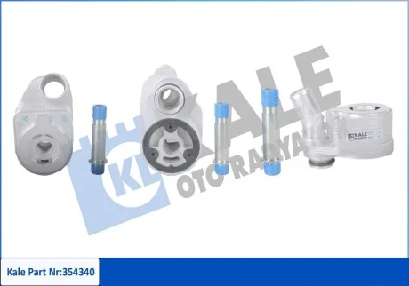 KALE FIAT Масляный радиатор Iveco Daily III,IV,V 2.3d 02- Kale 354340