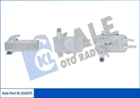 KALE LANDROVER масляний радіатор Defender,Discovery III,IV,Range Rover III,Sport 2.7TD/3.6d 02- Kale 354375