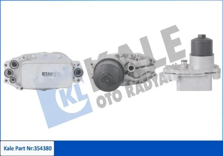 KALE CITROEN Оливний радіатор C5 III 3.0HDI 09-, Range Rover IV, Sport, Discovery IV,V, Jaguar 3.0TD Kale 354380