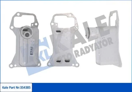 KALE BMW Масляний радіатор 3 E90, 5 F10, 7 F01, X5 E70, X6 3.0d Kale 354385