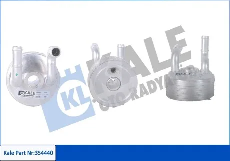 KALE VW Масляный радиатор Lupo,Polo,Skoda Fabia I 00- Kale 354440