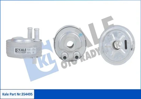 KALE NISSAN масляний радіатор Almera II, Navara, Primera, X-Trail 2.2dCi/2.5td 00- Kale 354495